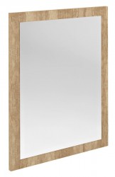 SAPHO - NIROX zrkadlo v ráme 60x80cm, dub Alabama (NX608-2222)