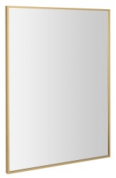 SAPHO - NOTION SLIM zrkadlo v ráme, 60x80cm, zlato mat (NT860G)