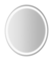 SAPHO - NYX guľaté zrkadlo s LED osvetlením, priemer 60cm (NY600)