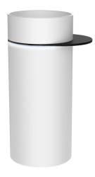 SAPHO - OASIS keramické umývadlo voľne stojace 40x89x52cm, polica pre priestor, biela mat (AS628-31)