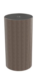 SAPHO - OASIS podstavec umývadla, LED difúzor, ø 400x745, dub pimento (AS708-K2774)