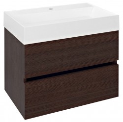 SAPHO - ODETTA umývadlová skrinka 67x50x43,5cm, borovica rustik (DT070-1616)