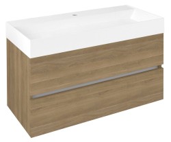 SAPHO - ODETTA umývadlová skrinka 95x50x43,5cm, dub cuneo (DT100-2525)