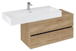 SAPHO - ODETTA umývadlová skrinka pre umývadlo AQUATIC 130x61,5x46cm dub Alabama (DT130-2222-S)