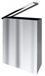 SAPHO - Odpadkový koš závesný 25l, nerez mat (XP006)