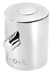 SAPHO - Ovládač prepínača, chrom (NDKU211-3)