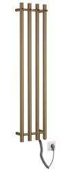 SAPHO - PAPINADO elektrický sušiak uterákov, 263x1200, 85 W, zlatá mat (ER750GB)
