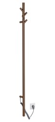 SAPHO - PASADOR elektrický sušiak uterákov, guľatý, 150x1500, 30 W, meď mat (ER175PG)
