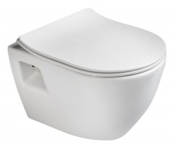 SAPHO - PAULA závesná WC misa, 35,5x50cm, biela (TP325)