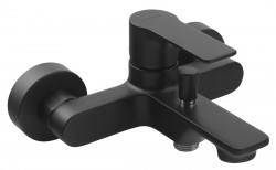 SAPHO - PAX nástenná vaňová batéria, čierna matná (XA10/15)