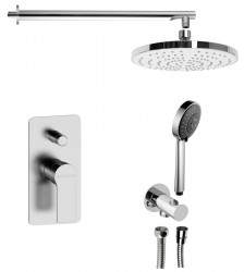 SAPHO - PAX podomietkový sprchový set s pákovou batériou, 2 výstupy, chróm (XA42-01)