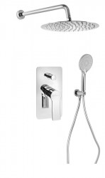 SAPHO - PAX podomietkový sprchový set s pákovou batériou, 2 výstupy, chróm (XA42-03)