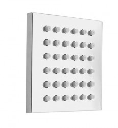 SAPHO - Pevná nástenná sprška hranatá, chróm (AQ216)