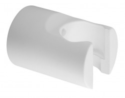 SAPHO - Pevný držiak sprchy, guľatý, biela matná (SD714)