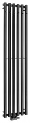 SAPHO - PILON vykurovacie teleso 418x1800, so 6 háčikmi, čierna mat (IZ132T)