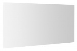 SAPHO - PLAIN zrkadlo 120x60cm, zaoblené rohy, bez uchytenia (1501-29)