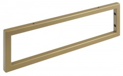 SAPHO - Podperná konzola 490x150x20, lakovaná oceľ, zlatá matná (30367)