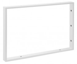 SAPHO - Podperná konzola 490x330x40, lakovaná oceľ, biela matná (30371)