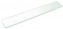 SAPHO - Polica 1000x100x8, číre sklo (23486)