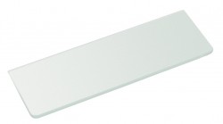 SAPHO - Polica 200x100x8, mliečne sklo (22478)