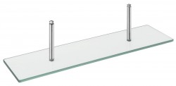 SAPHO - Polica ku galérke, vrátane uchytenia, 50cm, chróm (SH050)