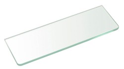 SAPHO - Polička 200x100x8, číre sklo (23478)