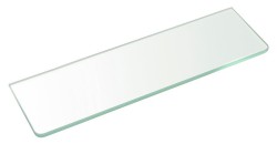 SAPHO - Polička 300x100x8, číre sklo (23479)
