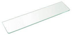 SAPHO - Polička 600x100x8, číre sklo (23482)