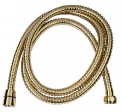 SAPHO - POWERFLEX kovová sprchová hadica, 150cm, zlato (FLEX150G)