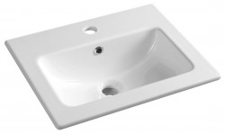SAPHO - PRACTICO keramické umývadlo nábytkové 50x40cm, biela (44050)