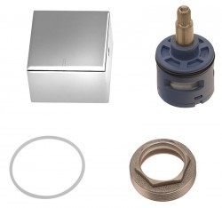 SAPHO - Prepínač s ovládačom pre podomietkovú batériu, chróm (ND1101-44-1)