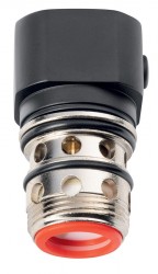 SAPHO - Prepínač s ovládačom pre vaňovú batériu, čierna mat (561123B)