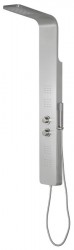 SAPHO - PRESTIGE sprchový panel s termostat. batériou 200x1400 nerez mat (WN337)