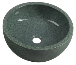 SAPHO - PRIORI keramické umývadlo na dosku, priemer 42cm, zelená (PI013)