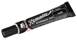 SAPHO - REMALLE opravný smalt, 8ml, bílá (REM0)