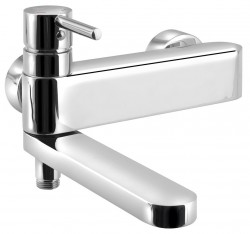 SAPHO - RHAPSODY nástenná vaňová batéria, otočné ramienko, chróm (5586)