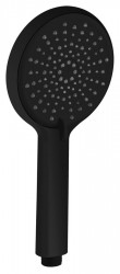 SAPHO - Ručná masážná sprcha, 4 režimy, priemer 120, ABS/čierna mat (1204-51B)