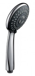 SAPHO - Ručná masážna sprcha, 5 režimov sprchovania, priemer 110, ABS/chróm (1204-06)