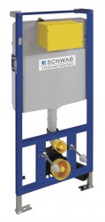 SAPHO - SCHWAB DUPLO WC 199 podomietková nádržka pre suchú montáž 3/6l, DN110 (T02-2113-0250)