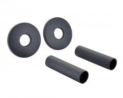 SAPHO - Set krycích roziet okrúhlych, čierna matná (CP6135B)