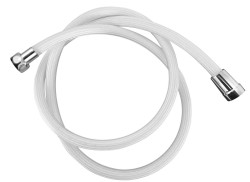 SAPHO - SILKFLEX nylonová sprchová hadica, 150cm, biela (FLEN150)