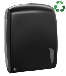 SAPHO - SKIN Zásobník na papierové uteráky 29x40x13cm, ABS, čierny (A90323BM)