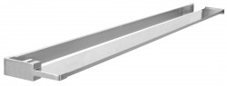 SAPHO - Skracovateľná polica na walk-in sprchovú zástenu 60-140cm, chróm (EG1410)