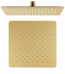 SAPHO - SLIM hlavová sprcha, 300x300m, zlato mat (SL101GB)