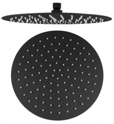 SAPHO - SLIM Hlavová sprcha, priemer 300, čierna mat (MS573B)