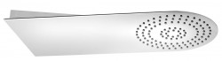 SAPHO - SLIM hlavová sprcha zo steny 220x500x2,4mm, guľatá, leštená nerez (MS710)