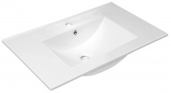 SAPHO - SLIM keramické umývadlo 76x46,5cm, biela (1601-75)