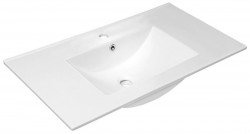 SAPHO - SLIM keramické umývadlo 90x46,5cm, biela (1601-90)