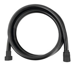 SAPHO - SOFTFLEX plastová sprchová hadice, 150cm, černá mat (1208-17)