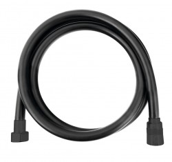 SAPHO - SOFTLEX plastová sprchová hadica, 150cm, čierna mat (1208-17)